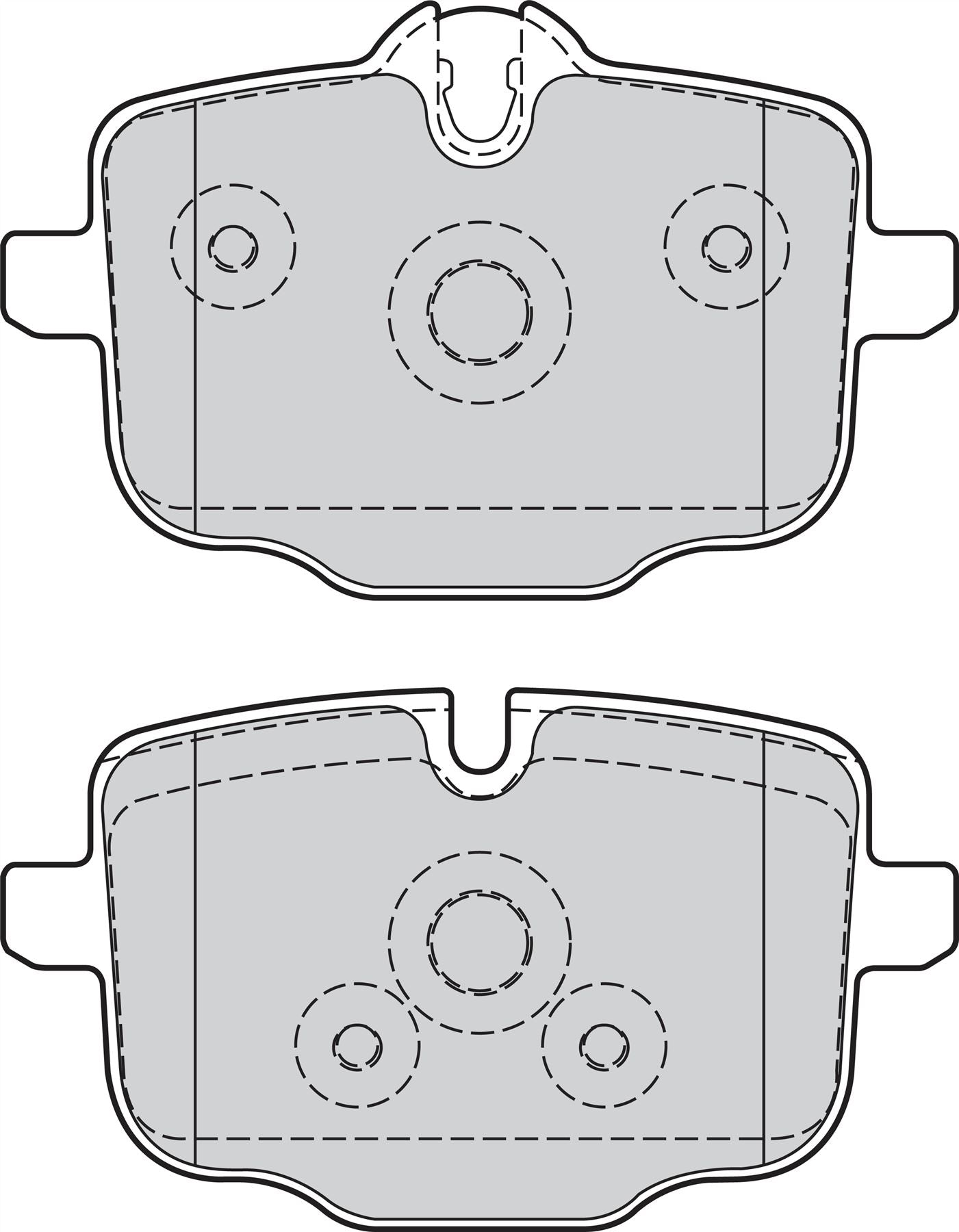 Valeo Rear Brake Pad Set for BMW, OEM quality, OEM 34 20 8 093 728, MPN 302137