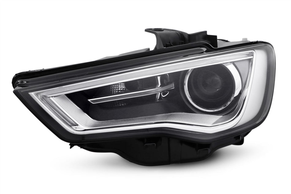 Hella Bi-Xenon LED Left Headlight for Audi, OEM quality, OEM 8V0941043A, MPN 1LL 010 740-591