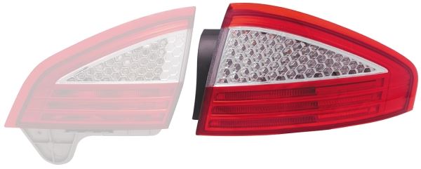 Ford Mondeo IV Left Rear Light, Hella OEM, OEM 1 523 738