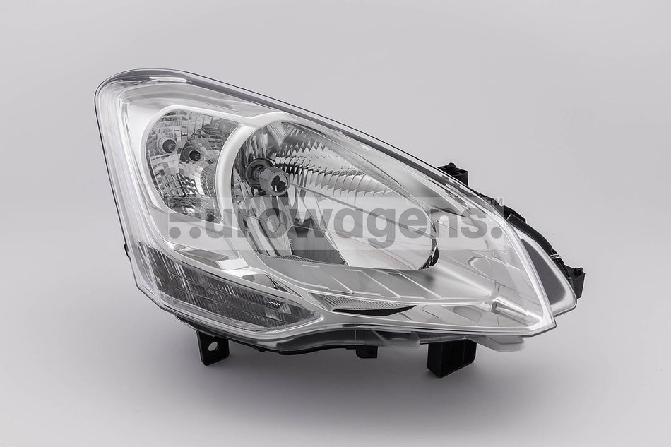 Citroen Berlingo Right Headlight, Valeo OEM, OEM 6206K7, MPN 43781