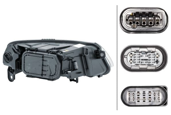 Hella Bi-Xenon Left Headlight – Audi | OEM 4F0 941 029 AF