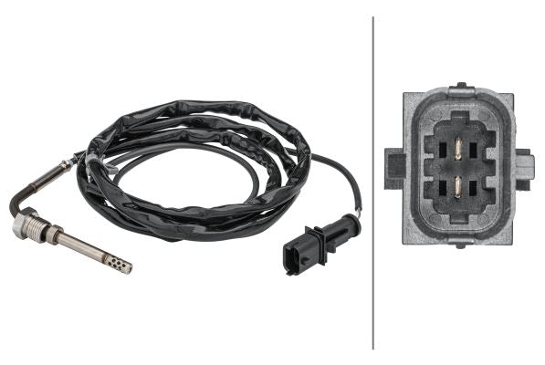 Hella Exhaust Gas Temperature Sensor for Vauxhall, OEM quality, OEM 55557600, MPN 6PT 358 181-621