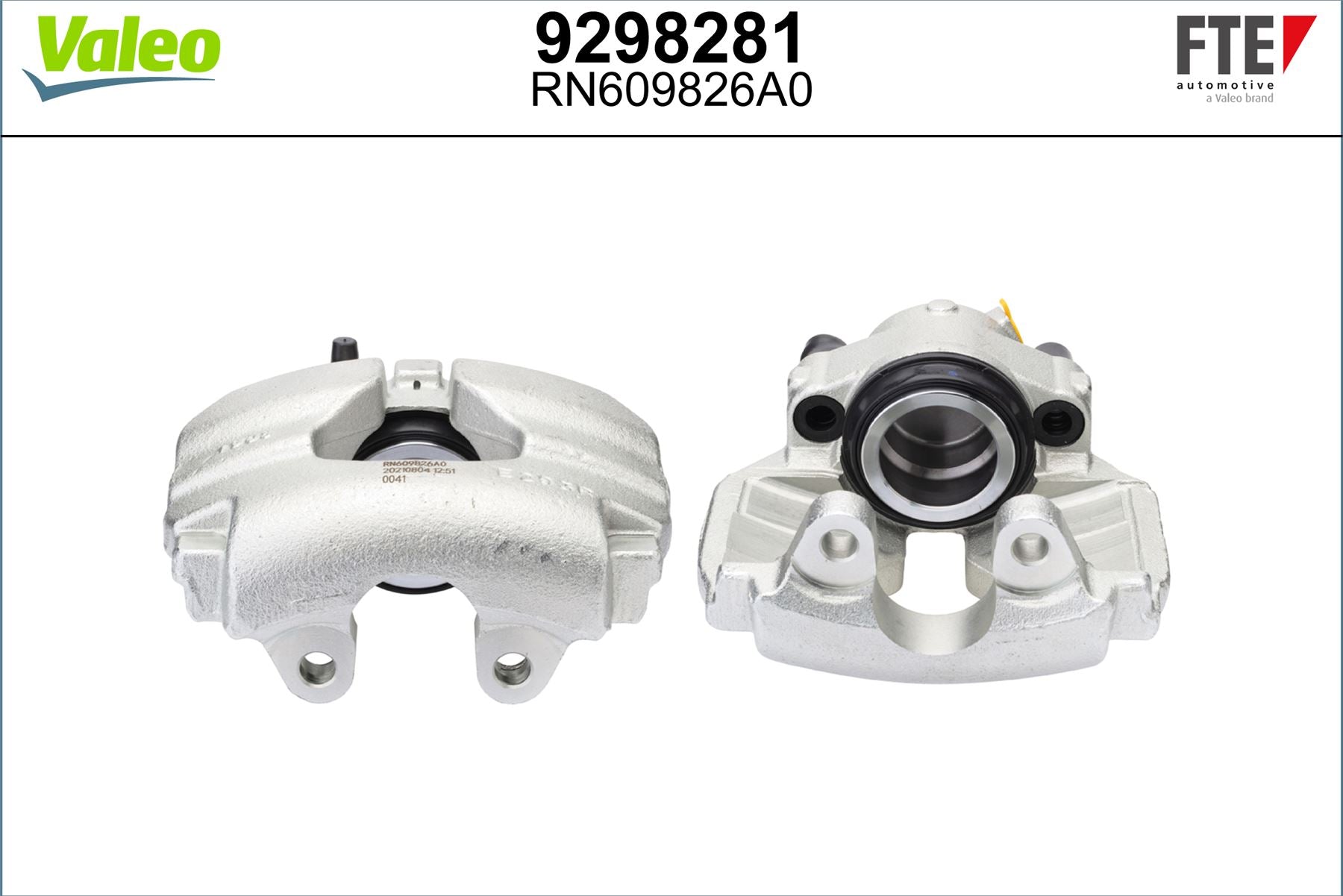 Valeo Right Brake Caliper Right for Volkswagen, OEM quality, OEM 7H0615124A, MPN 9298281