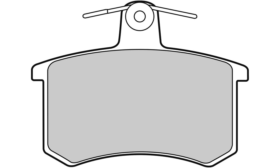 Valeo Rear Brake Pad Set for Lancia, Fiat & more, OEM quality, OEM 5892650, MPN 301125