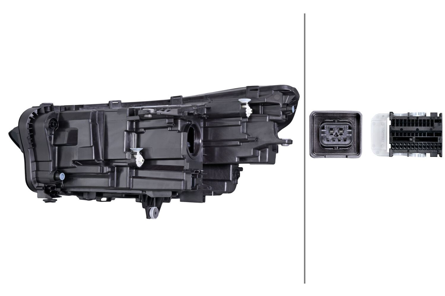BMW X1 Right Headlight, Hella OEM, OEM 5 A64 3A6 - View 6