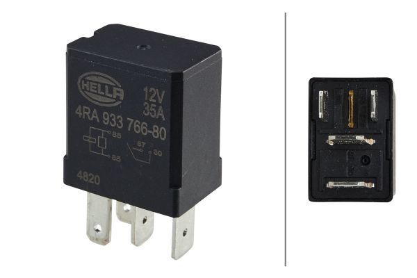 Hella Relay for Mercedes-Benz, Subaru & more, OEM quality, OEM OEM part number for reference only is 5M5Z-14N089-AA, MPN 4RA 933 766-801