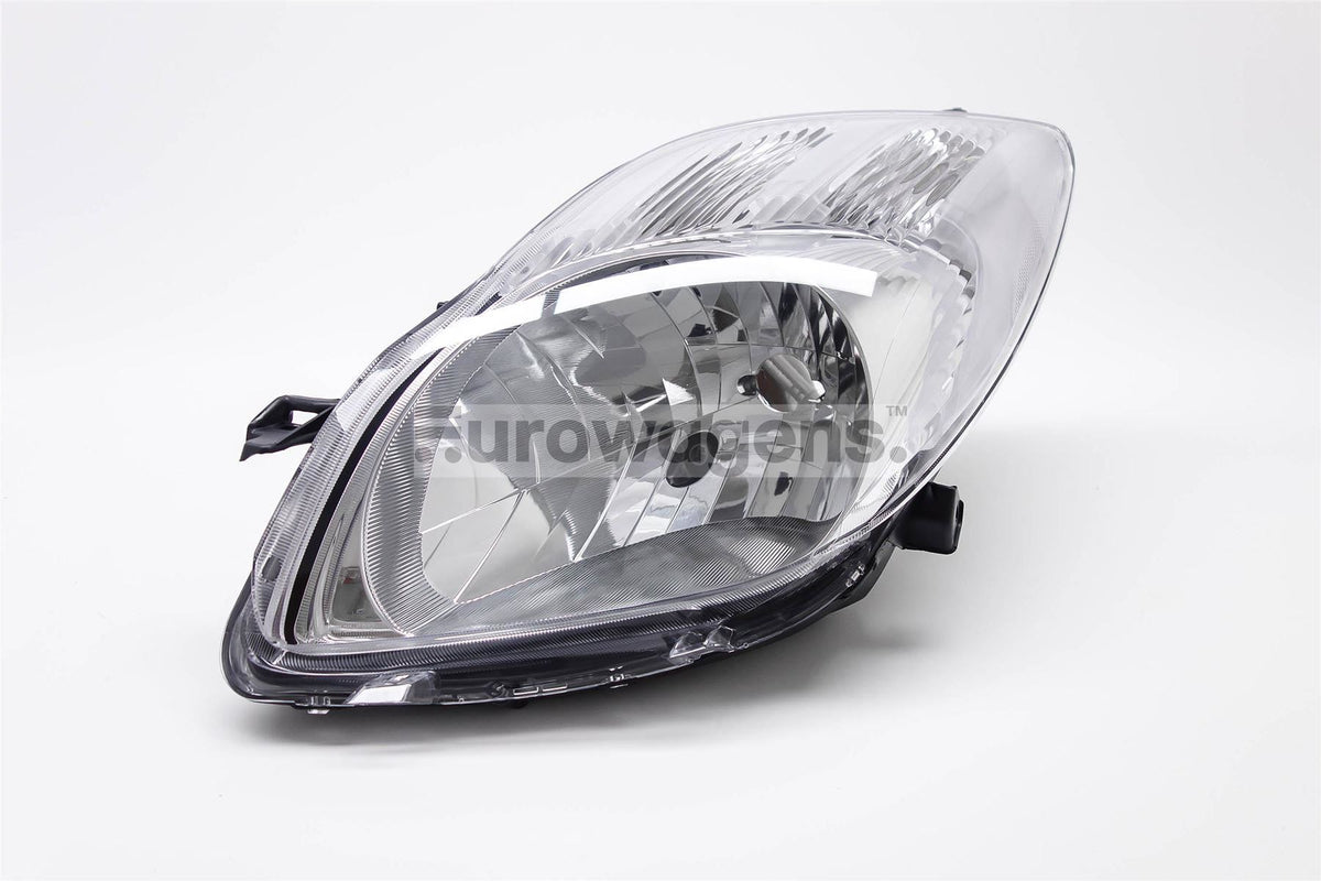 Toyota Yaris Left Headlight, Valeo OEM, OEM 81170-0D130, MPN 43049
