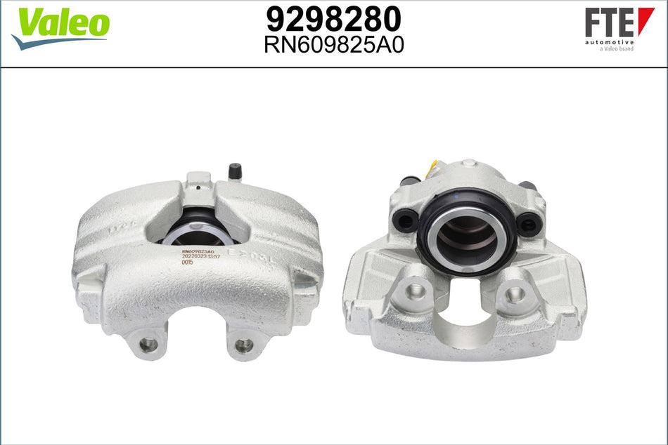 Valeo Left Brake Caliper Left for Volkswagen, OEM quality, OEM 7H0615123A, MPN 9298280