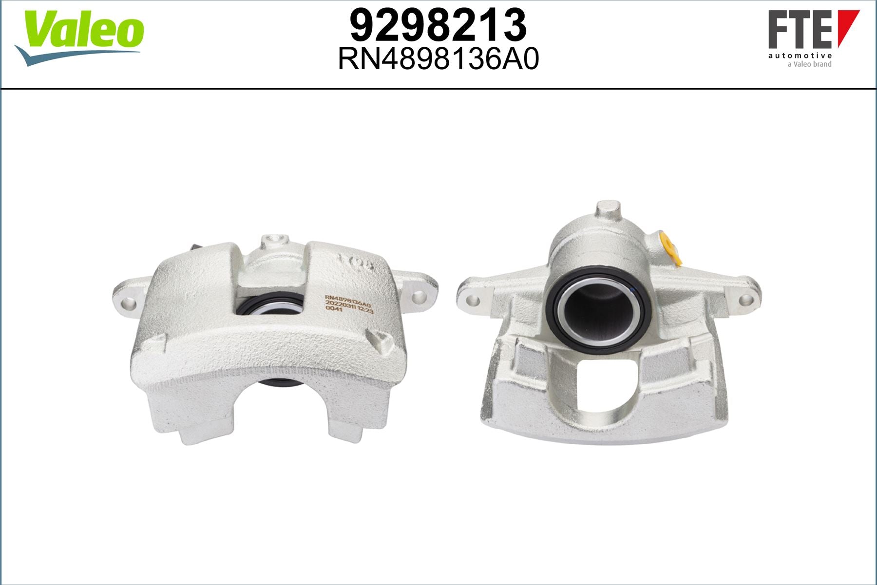 Valeo Right Brake Caliper Right for Fiat, Citroen & more, OEM quality, OEM 4401K5, MPN 9298213