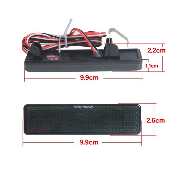 Bumper Reflector Brake Light Rear - for Vauxhall, Renault & more - OEM 9160858 | Eurowagens - View 2