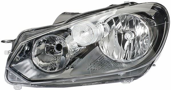 Hella Left Headlight for Volkswagen, OEM quality, OEM 5K0 941 005 C, MPN 1EG 009 901-251