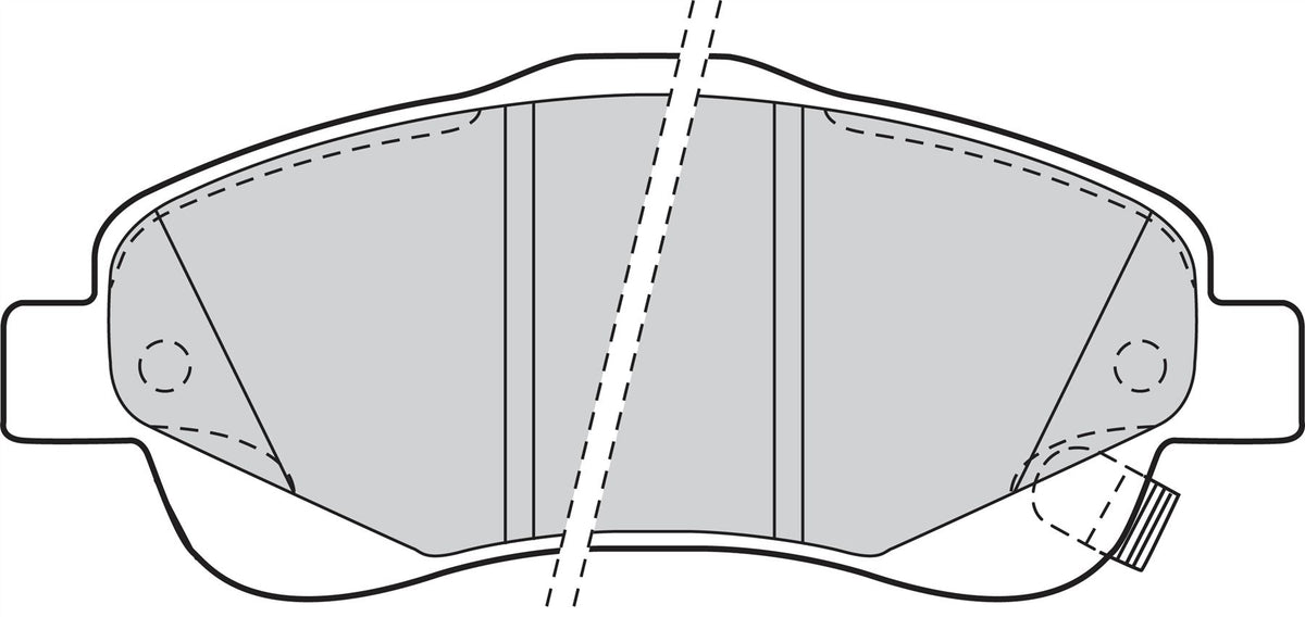 Valeo Front Brake Pad Set for Toyota, OEM quality, OEM 04465-05130, MPN 301665