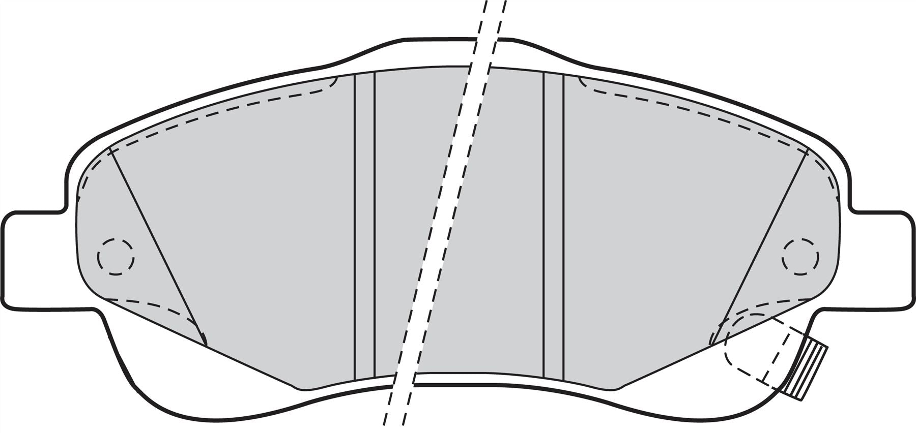 Valeo Front Brake Pad Set for Toyota, OEM quality, OEM 04465-05130, MPN 301665