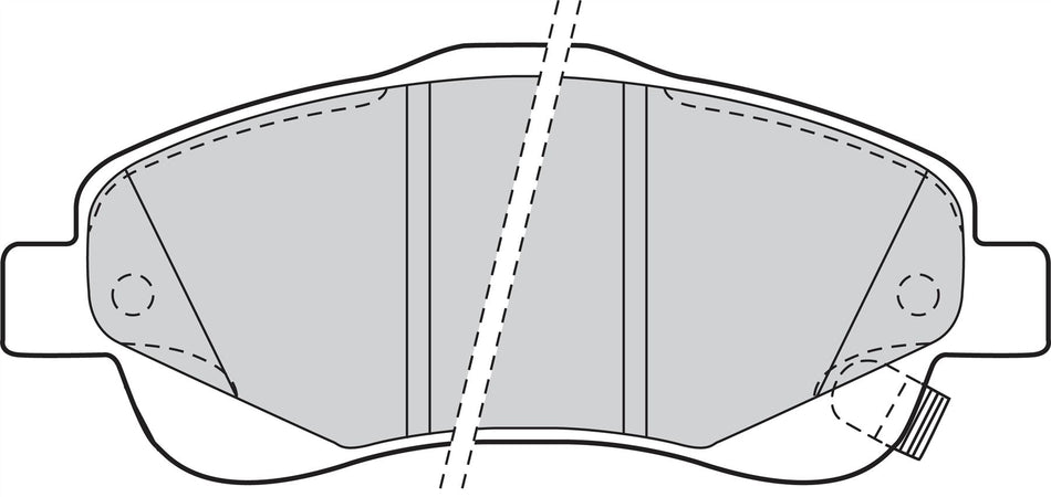 Valeo Front Brake Pad Set for Toyota, OEM quality, OEM 04465-05130, MPN 301665