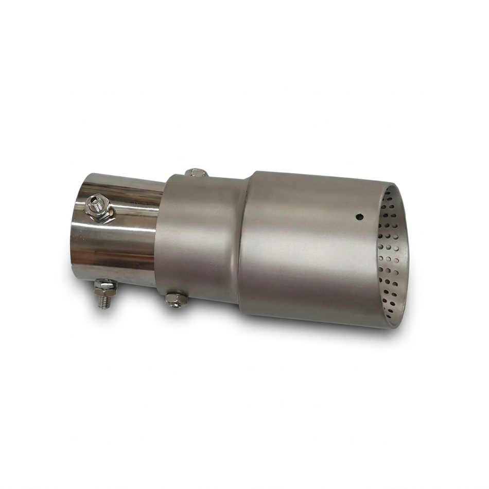 Adjustable Angle Stainless Steel Single Exhaust Tip